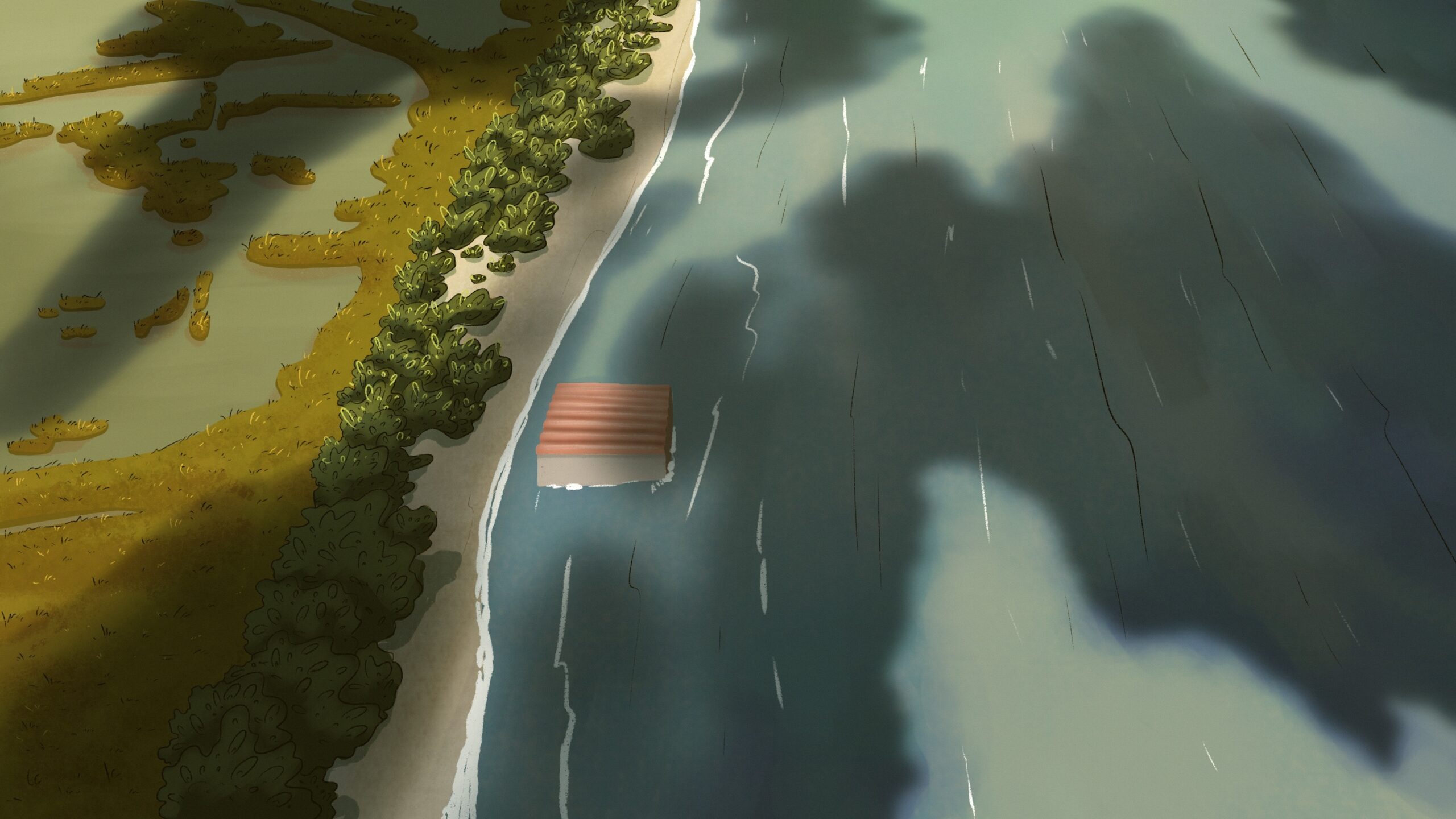 When here will return the sea